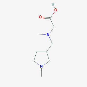 [Methyl-(1-methyl-pyrrolidin-3-ylmethyl)-amino]-acetic acid