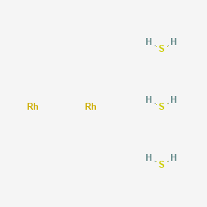 molecular formula RhS B078743 Dirhodium trisulphide CAS No. 12067-06-0