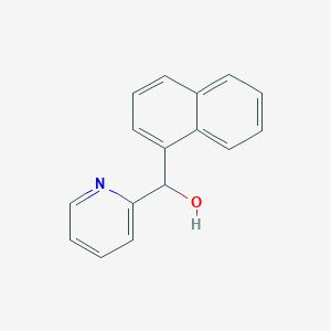 molecular formula C16H13NO B7874499 Naphthalen-1-yl(pyridin-2-yl)methanol 