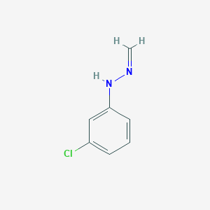 molecular formula C7H7ClN2 B078746 Carbonyl 3-chlorophenylhydrazone CAS No. 14046-96-9