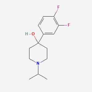 4-(3,4-Difluorophenyl)-4-hydroxy-1-iso-propylpiperidine