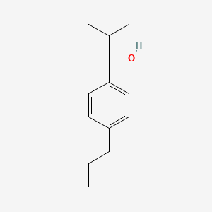 2-(4-n-Propylphenyl)-3-methyl-butan-2-ol