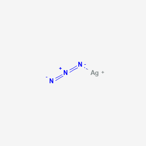 molecular formula AgN3 B078763 Silver azide CAS No. 13863-88-2