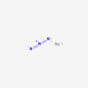 molecular formula AgN3 B078763 Silver monoazide CAS No. 13863-88-2