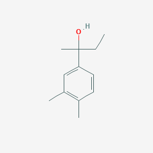 molecular formula C12H18O B7876619 2-(3,4-Dimethylphenyl)-2-butanol 