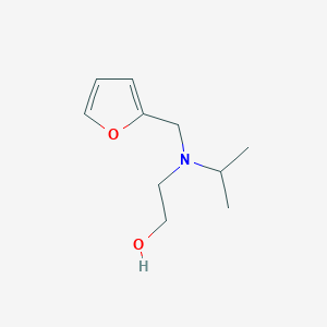 molecular formula C10H17NO2 B7876630 2-(Furan-2-ylmethyl-isopropyl-amino)-ethanol 