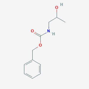 molecular formula C11H15NO3 B7876692 Benzyl 2-hydroxypropylcarbamate 