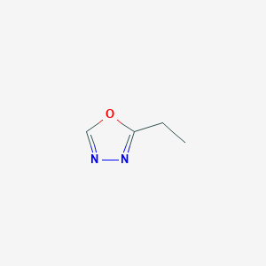 molecular formula C4H6N2O B078769 2-乙基-1,3,4-恶二唑 CAS No. 13148-61-3
