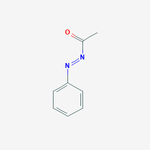 molecular formula C8H8N2O B078770 1-Acetyl-2-phenyldiazene CAS No. 13443-97-5