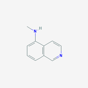 molecular formula C10H10N2 B7877438 N-Methyl-5-isoquinolinamine 