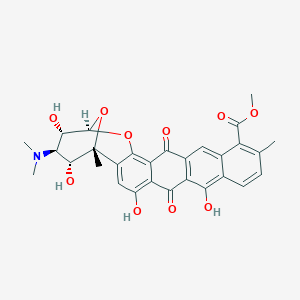 molecular formula C29H27NO10 B078776 Nogalarene CAS No. 11052-69-0