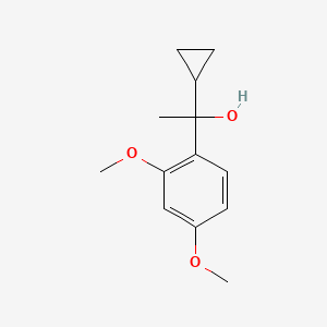 1-Cyclopropyl-1-(2,4-dimethoxyphenyl)ethanol