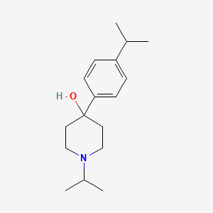 4-Hydroxy-4-(4-iso-propylphenyl)-1-iso-propylpiperidine