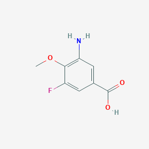 3-Amino-5-fluoro-4-methoxybenzoic acid