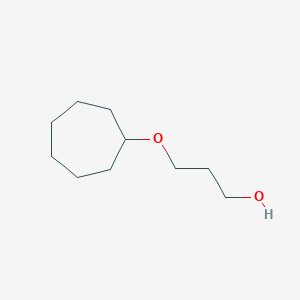 3-(Cycloheptyloxy)propan-1-ol