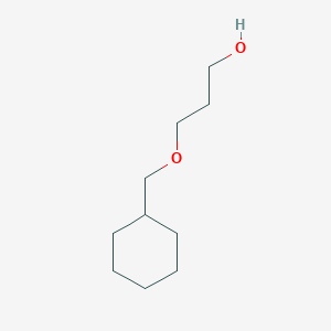 molecular formula C10H20O2 B7879253 3-(Cyclohexylmethoxy)propan-1-ol 