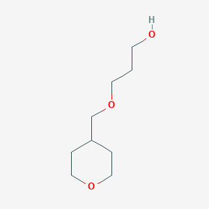 3-[(Oxan-4-yl)methoxy]propan-1-ol