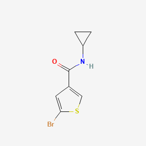 5-bromo-N-cyclopropylthiophene-3-carboxamide