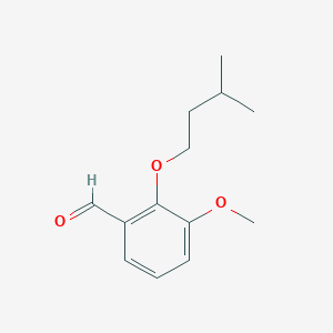 2-(Isopentyloxy)-3-methoxybenzaldehyde
