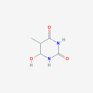 molecular formula C5H8N2O3 B078801 Thymine hydrate CAS No. 13514-92-6