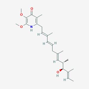molecular formula C25H37NO4 B7880893 Piericidin A from microbial source 