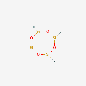 molecular formula C7H22O4Si4 B7880943 2,2,4,4,6,6,8-Heptamethylcyclooctanetetrasiloxane 