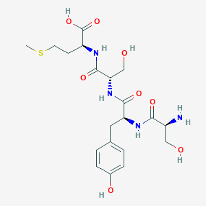 molecular formula C20H30N4O8S B7881232 Acth (1-4) 