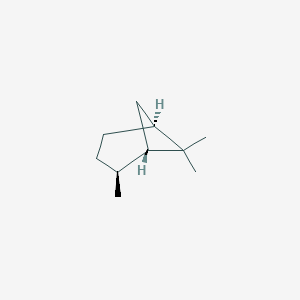 molecular formula C10H18 B078816 (-)-trans-Pinane CAS No. 10281-53-5