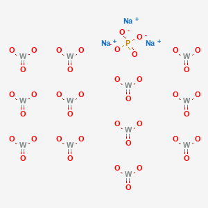 molecular formula Na3O40P1W12 B078817 Sodium phosphotungstate CAS No. 12026-98-1