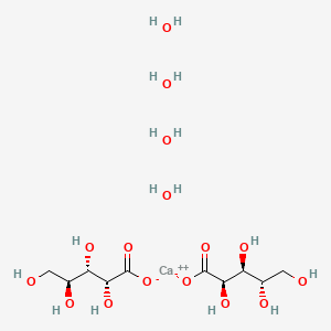 molecular formula C10H26CaO16 B7881951 Calcium l(-)-arabonate tetrahydrate 