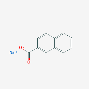 molecular formula C11H7NaO2 B7882348 sodium;naphthalene-2-carboxylate 