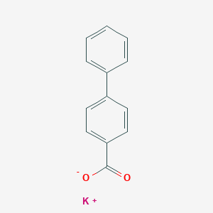 molecular formula C13H9KO2 B7882389 potassium;4-phenylbenzoate 