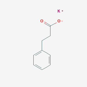molecular formula C9H9KO2 B7882390 potassium;3-phenylpropanoate 