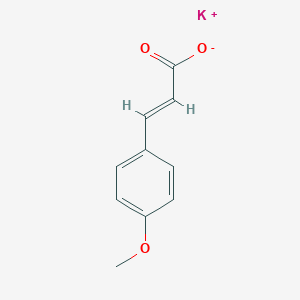 molecular formula C10H9KO3 B7882391 potassium;(E)-3-(4-methoxyphenyl)prop-2-enoate 