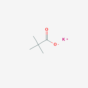 molecular formula C5H9KO2 B7882395 potassium;2,2-dimethylpropanoate 