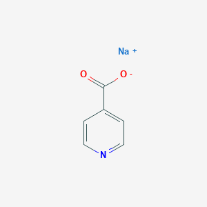 molecular formula C6H4NNaO2 B7882404 sodium;pyridine-4-carboxylate 