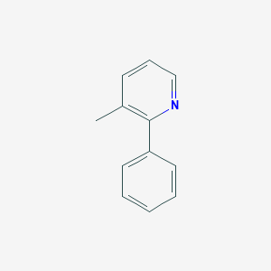 molecular formula C12H11N B078825 3-Methyl-2-phenylpyridine CAS No. 10273-90-2