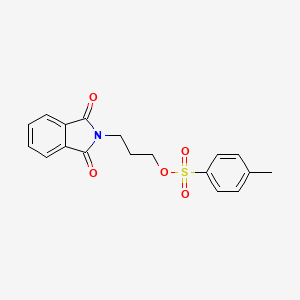 molecular formula C18H17NO5S B7882609 3-(Tosyloxy)propyl phthalimide 