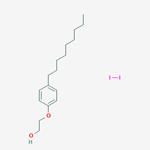 molecular formula C17H28I2O2 B078828 Iosan CAS No. 11096-42-7