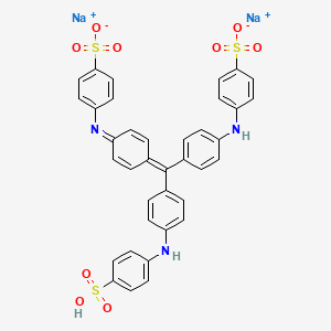 molecular formula C37H27N3Na2O9S3 B7882939 C37H27N3Na2O9S3 CAS No. 6415-98-1
