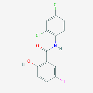 molecular formula C13H8Cl2INO2 B7883090 MFCD00728190 