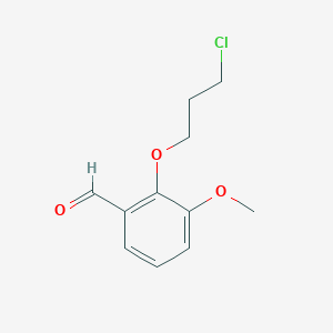 2-(3-Chloropropoxy)-3-methoxybenzaldehyde