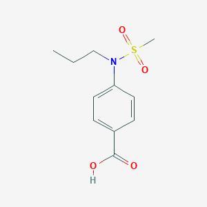 4-(N-propylmethanesulfonamido)benzoic acid