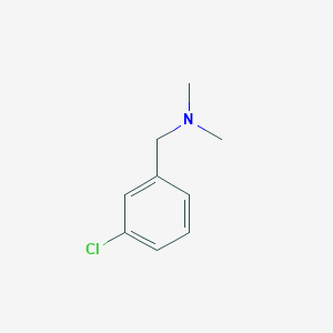 molecular formula C9H12ClN B7883361 [(3-Chlorophenyl)methyl]dimethylamine CAS No. 15184-97-1