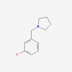 1-(3-Fluorobenzyl)pyrrolidine