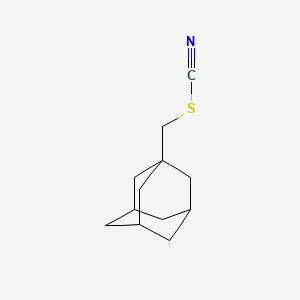 Adamantane, 1-thiocyanatomethyl-