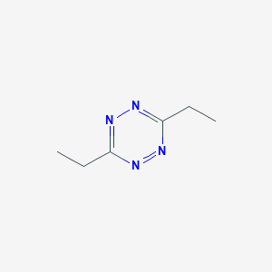 molecular formula C6H10N4 B078835 1,2,4,5-Tetrazine, 3,6-diethyl- CAS No. 13717-91-4