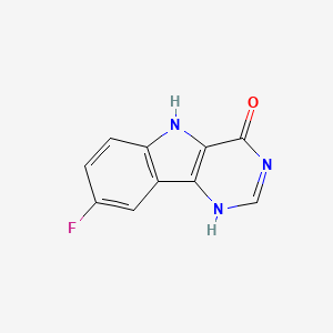 molecular formula C10H6FN3O B7883510 CID 5138903 