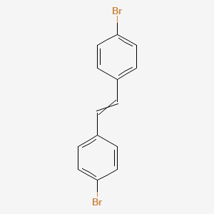 molecular formula C14H10Br2 B7883554 4 pound not4'-Dibromo-stilbene 