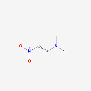 molecular formula C4H8N2O2 B7883572 dimethyl[(1E)-2-nitroethenyl]amine 